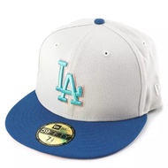 NEW ERA 59FIFTY LOS ANGELES DODGERS OCEAN DRIVE IVORY FITTED original