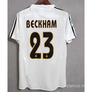 High Quality Custom Real Madrid 2004 Beckham Retro Soccer Jersey