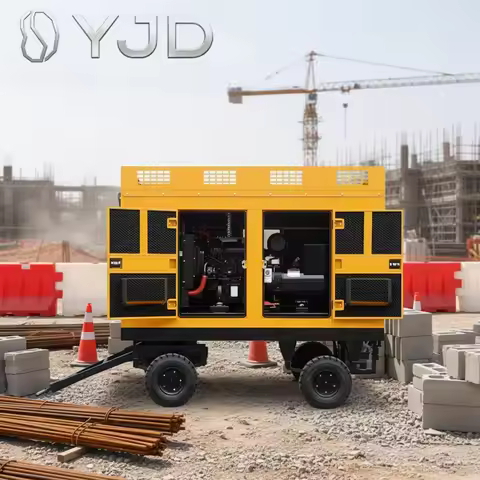 Hot Sale 120KW Auto Start for Engine Diesel Generator Trailer Sound Proof Single 1500rpm 1800rpm 50H
