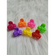 Mini jaw clip color (10pcs) 小抓夹混色