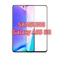 Samsung Galaxy A55 Tempered Glass Screen Protector Full Version Glue 9H A55 A55 Sticker