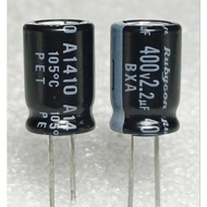 Rubycon BXA 2.2uf 400v capacitor