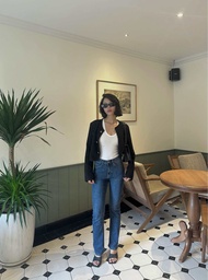 AOEM STUDIOS - THE LOE JEANS - QUẦN JEANS CHẤT CO GIÃN ỐNG LOE NHẸ