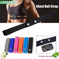 IARMARIOQR Heart Rate Monitor Strap, Multicolor Silicone + Fiber Heart Rate Monitor Chest Strap, Com