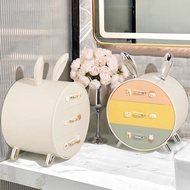 Hair accessories storage box rabbit jewellery box gold plated storage box cute storage box drawer st