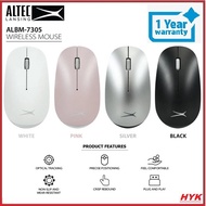 ALTEC LANSING ALBM-7305 Wireless Mouse Black/ White/ Silver/ Pink, 4 button Adjustable 1600dpi