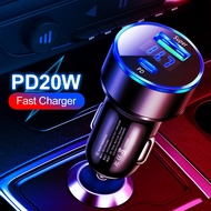 20W Car Charger 2 Ports Super Fast Charging USB Car Charger For Huawei Car charger Adapter