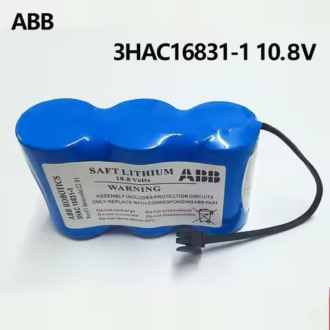 For ABB robot arm CPU 3HAC16831-1 3HAC13150-1 lithium battery 10.8V lRB2400 battery