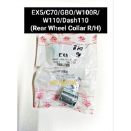 Honda Ex5/C70/GBO/Wave100R/Wave110/Dash110 Rear Wheel Collar (R/H)/Rear Wheel Bush/Bush Tayar Belaka