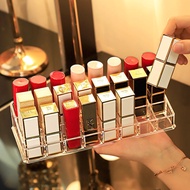 Cosmetic Lipstick Storage Box Anti-dust Desktop Lipstick Box with Lid Acrylic Lip Glaze Lipstick She