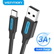 Vention 0.5M Type C Cable 3A Fast Charging USB Data Cable