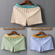 Men Men's Arrow Pants Cotton Breathable Loose Boxer Pants Men's Mid-Waist Large Size Sports Casual H