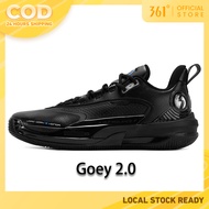 361 Degrees Goey 2.0 Dinwiddie Men Bsketball Shoes Breathable Practical Low-top Resistant 672531112 