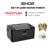 Máy in Laser PANTUM P2505W in qua mạng Wifi đen trắng khổ giấy A4 tốc độ 22 trang/phút