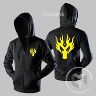 Kamen Rider Ryuga Sweatshirt Zipper Hoodie Sweater Jacket