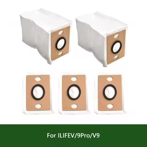 Accessories compatible with ILIFE V9 V9 PRO A12 PRO A30 PRO robot vacuum cleaner dust bag, large cap