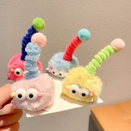 Funny Doll Hair Clip Children's Plush Cute Clip Baby Headwear for Girls Super Germinal Girl Fancy Ha