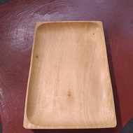 Mahogany wood tray/ tray 20x30cm