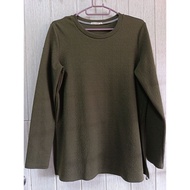 [PRELOVED] Blouse Brands Outlet Colour Green Army