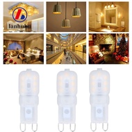 LANHUHU 3Pcs G9 LED Bulb, Dimmable Energy Saving G9 Light Bulb,  Warm White G9 Replacement Bulb Home