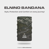 Elnino Multipurpose Headwear Mask Bandana UPF 50+ Anti UV Outdoor Neckwear - Jungle Explore