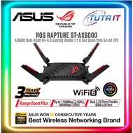 Asus ROG Rapture GT-AX6000 Dual Band WiFi 6 2.5 Ports 2.0 GHz Quad Core CPU AiProtection Pro Gaming 