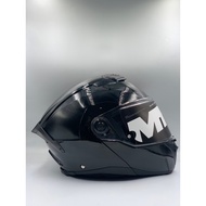 MT Helmet Atom 2 SV Pure A1 Gloss Black (ECE 22.06)