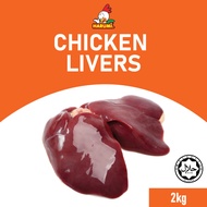 Hati Ayam/Chicken Livers (2kg) HARUMi Fresh Frozen