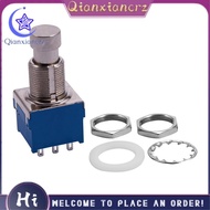 Guitar Effects 3PDT 9-Pin Latching Stomp Pedal Footswitch Foot Switch Blue