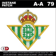 A-A79 SUPER PREMIUM EMBROIDERED PATCH EMBLEM - I PATCH