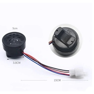 E-bike Horn Electric Scooter Tricycle 3 Wheel Instrument Horn Convenient Plastic Material For 48V-60