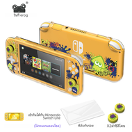 DATA FROG Anti-SLIP ฝาครอบคริสตัลที่เข้ากันได้-Nintendo SWITCH Lite เคสแบบเต็มกรอบอุปกรณ์เสริมคอนโซลเกม