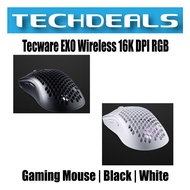 Tecware EXO Wireless 16K DPI RGB Gaming Mouse |Black | White