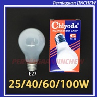 CHIYODA 25 / 40W / 60W / 100W E27 Light Bulb