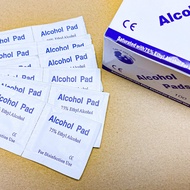 Malaysia readystock - Alcohol Swab / Alcohol Pad 75% Alcohol