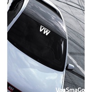 Windshield sunshade sticker for volkswagen VW B5 B6 B7 Golf MK4 MK6 MK7 CC
