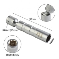 Durable Metal Spark Plug Socket Wrench Thin Wall 14&16MM For BMW & For CRUZE BEN