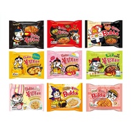 Samyang Hot Chicken Ramen Halal Carbonara/Cheese/Jjajang/Stew/Quattro Cheese/Rose/2xSpicy/Habanero R