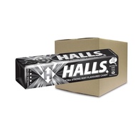 Halls Stick Extra Strong Mint Flavoured Candy Carton Pack Configuration : 12 x 20 x 34g