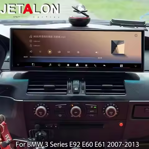 14.9" Android 15 For BMW 3 Series E92 E60 E61 2007-2013 CIC CCC Navigation Multimedia Head Unit Ster