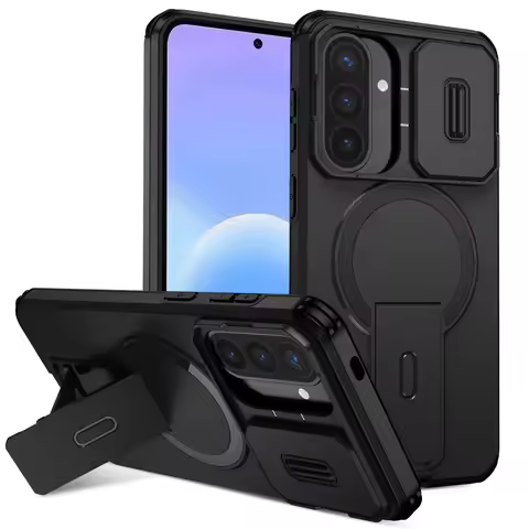 For Samsung Galaxy A57 5G A17 A37 A56 A36 A16 A26 A55 A15 Stand Holder Mobile Phone Bag Case for Sam