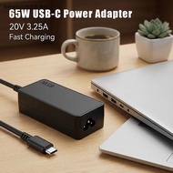 XXHZ Usb C Laptop Charger 65W Power Adapter 20V 3.25A Universal Compatibility for Home Office Studen