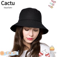 CACTU Bucket Hat Men Women Portable Anti-UV Panama Hat Sun Hat