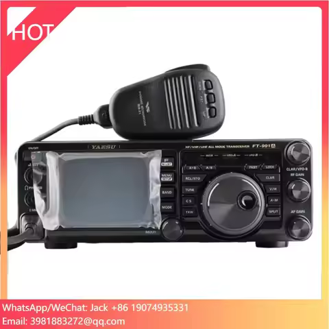 Long Range YAESU FT-991A Vehicle Mouted FM Mobile Transceiver CB Car Radio ,Talkie Walkie 50km