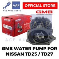 % GMB Water % Pump For Nissan Td25, Td27