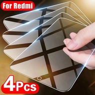 4 PCS Tempered Film Screen Protectors Protective Glass For Xiaomi Redmi Note 11 11s 10 10s 9 8 8T 7 