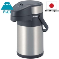 Tiger Sahara Big Air Pot - Clear Stainless Steel - 2.2L & 3L