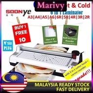 6 in 1 YE288 YE381 SOONYE A4 A3 A5 A6 6R 5R 4R 3R 2R Laminator Paper Photo Cutter Trimmer Laminate +