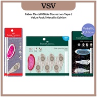 Faber Castell Glide Refillable Correction Tape with Refill