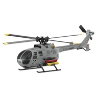 New Product C186S Upgraded remote control helicopter BO105Four-channel single-rotor flybarless helic